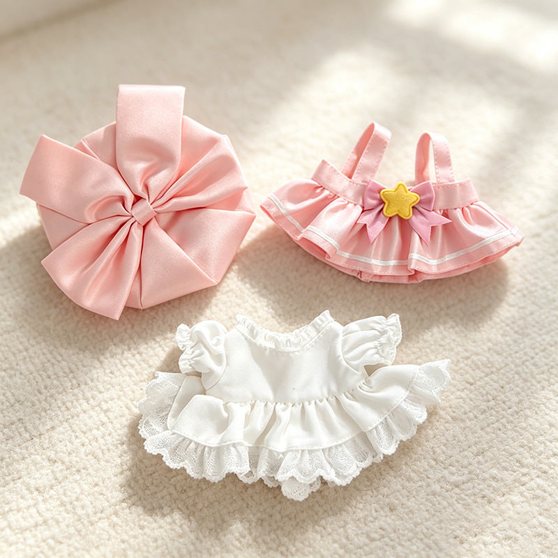Junior Bartholomew Bear clothes outfits -Pink Princess Dress