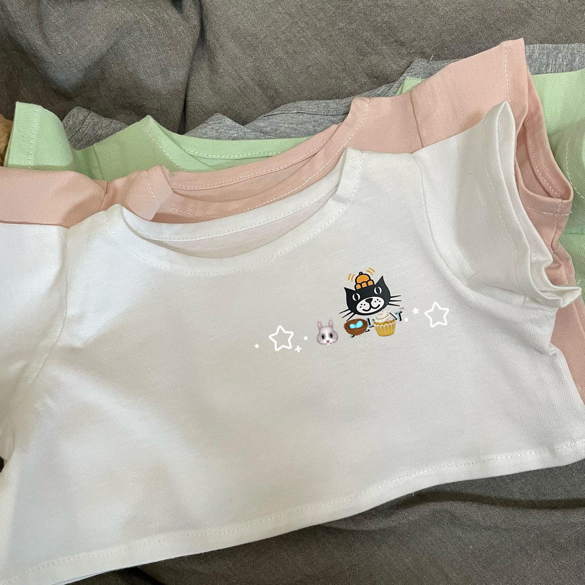 Handmade T-Shirt & Vest Set for Bartholomew Bear Plushie