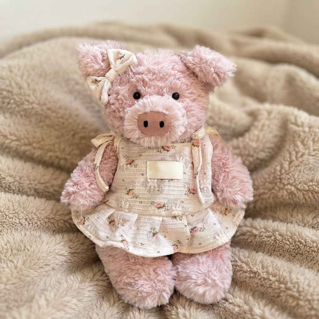 Bartholomew Bear/Bashful Bunny cute clothes outfits-Floral  Dress