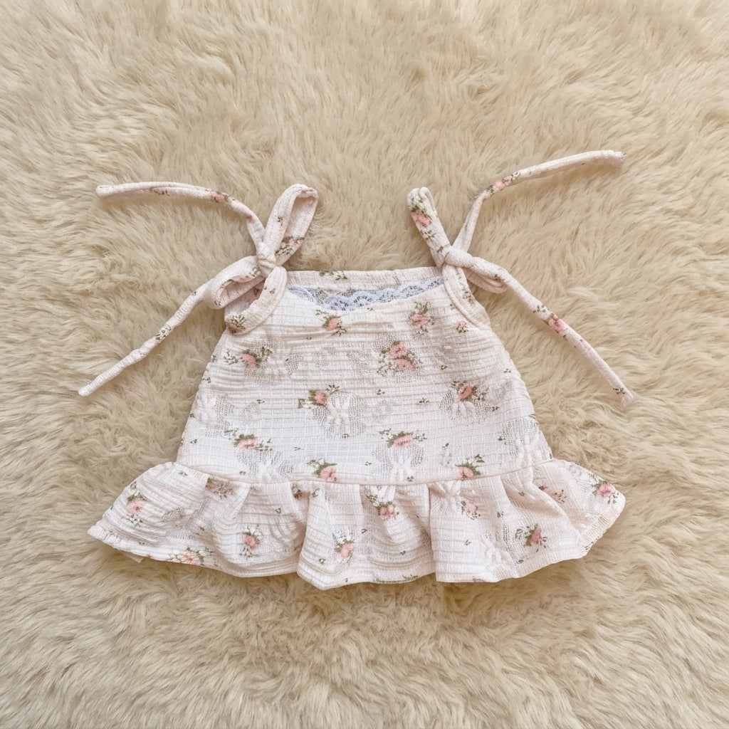Bartholomew Bear/Bashful Bunny cute clothes outfits-Floral  Dress