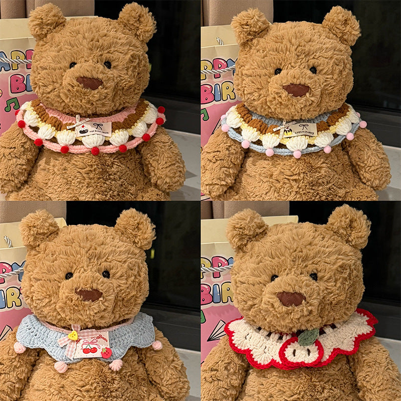 Huge Bartholomew bear outfit-Cake & cherry apple bib set