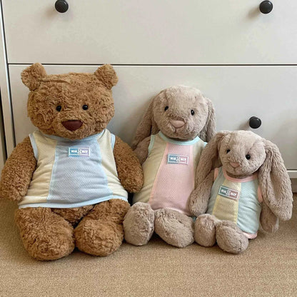 Large Bartholomew bear outfit-Pastel Striped Sets