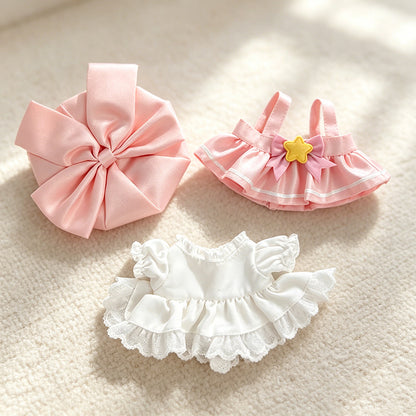 Junior Bartholomew Bear clothes outfits -Pink Princess Dress