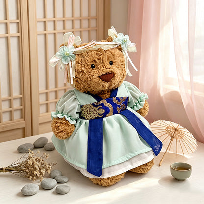 Medium Bartholomew bear clothes outfits-Pastoral Style Dress