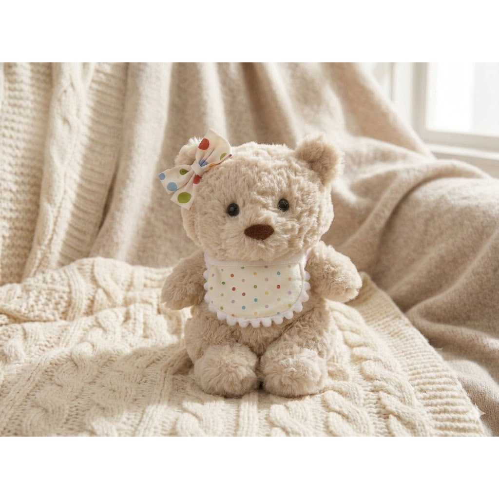Bartholomew Bear Junior clothes outfits-Scalloped Bib