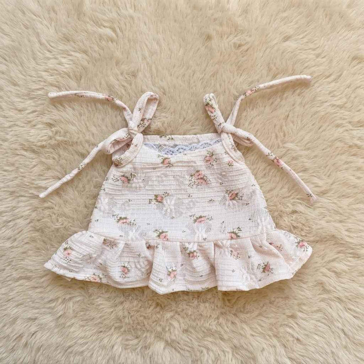 Handmade Floral Clothes for Bartholomew Bear and Bashful Bunny Plush Toys