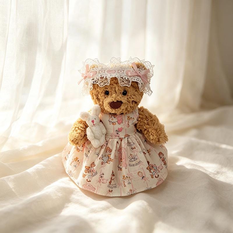 Handmade Tiny Bartholomew Bear Outfits