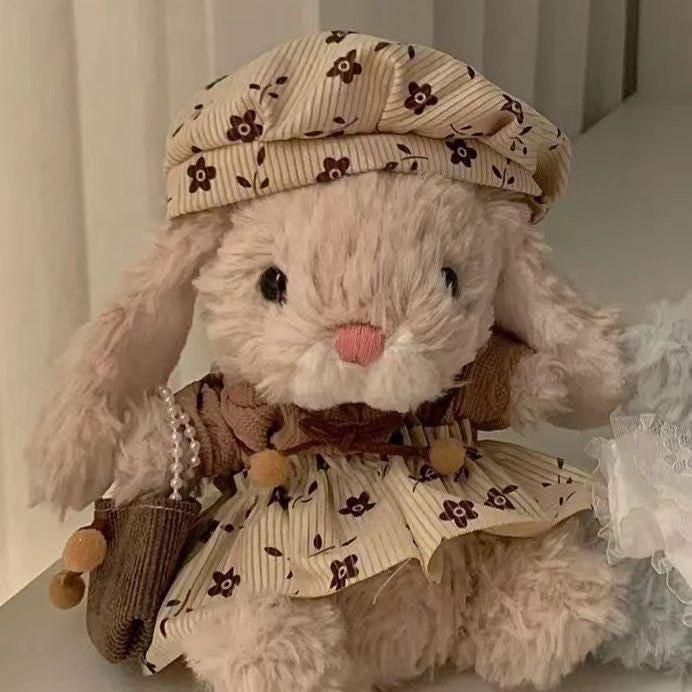 Handmade Yummy  Bunny Plush  Outfits
