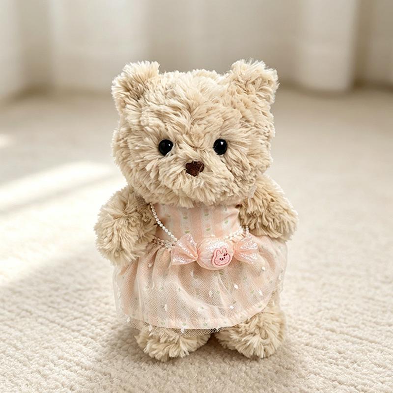 Handmade Junior  Bartholomew Bear, Bashful Bunny Plush Outfits -Tea Dress