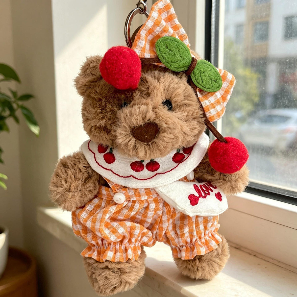 Bartholomew Bear Bag Charm clothes outfits