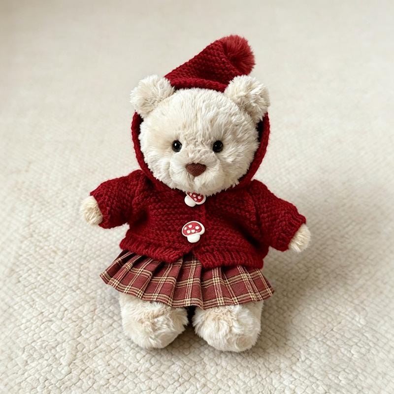 Handmade Junior  Bartholomew Bear Plush Outfits