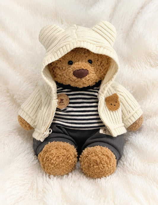 Handmade Bartholomew Bear Knit Hoodie Set