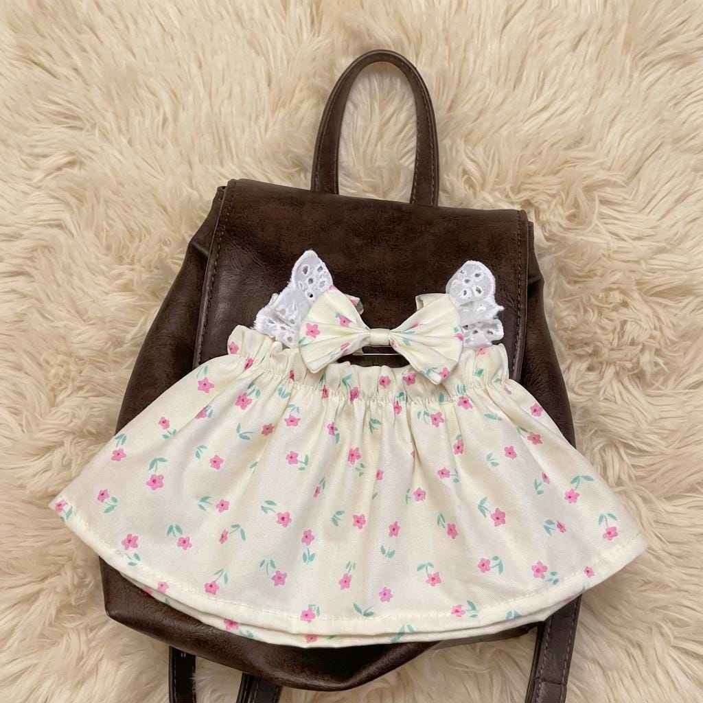 Handmade Floral Dress Outfits for Bartholomew Bear, Bashful Bunny (6-22in)
