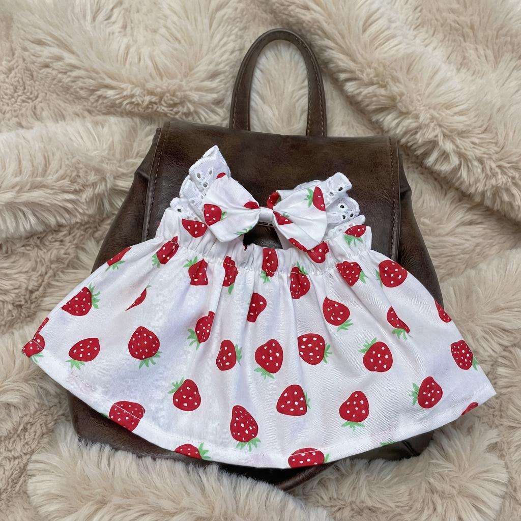 Handmade Floral Dress Outfits for Bartholomew Bear, Bashful Bunny (6-22in)