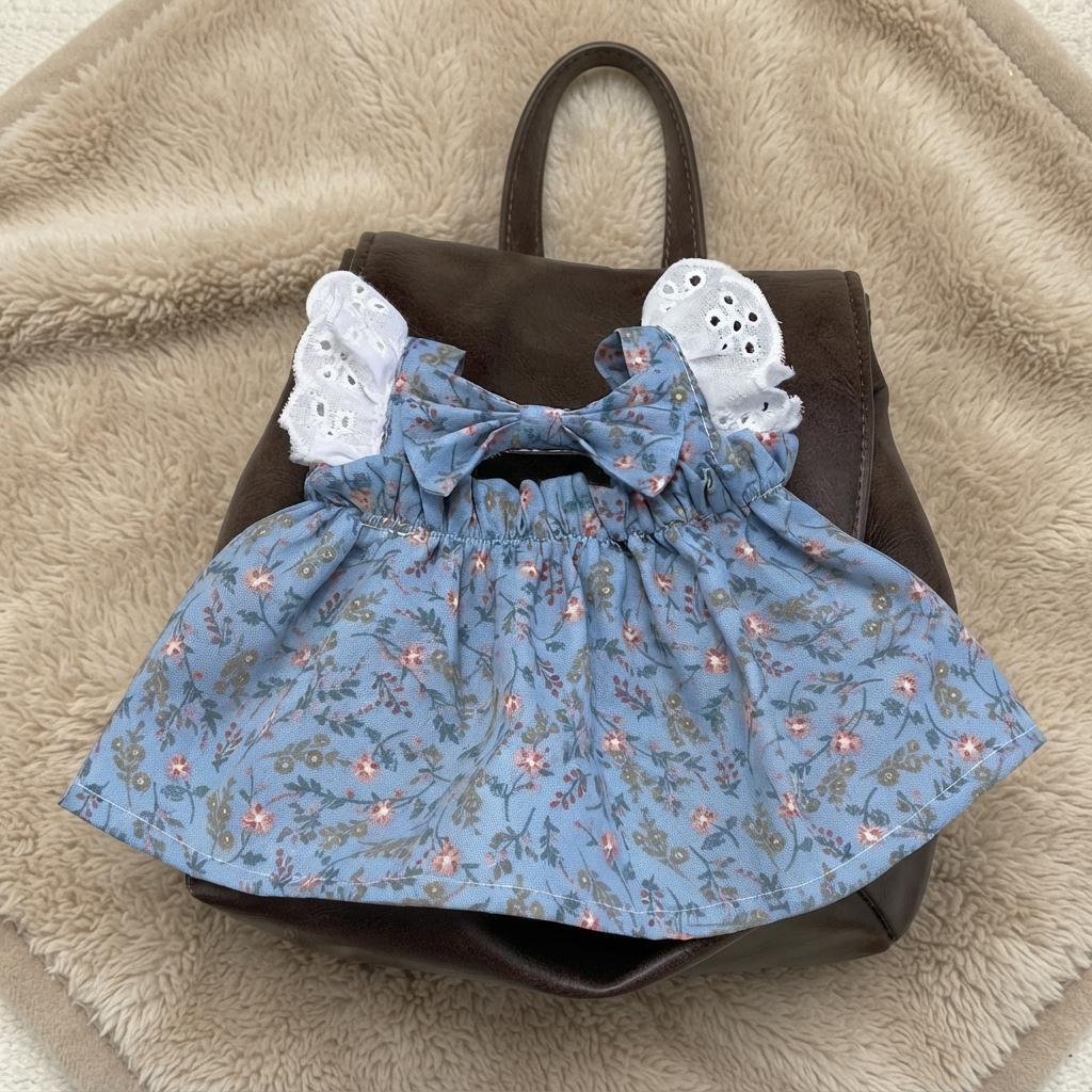 Handmade Floral Dress Outfits for Bartholomew Bear, Bashful Bunny (6-22in)