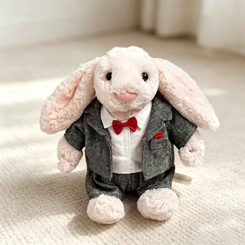 Bashful Bunny Wedding Outfits  Formal Plush Clothing for 10-14 Inch Toys
