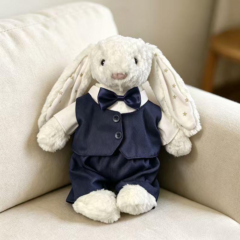 Bashful Bunny Wedding Outfits  Formal Plush Clothing for 10-14 Inch Toys