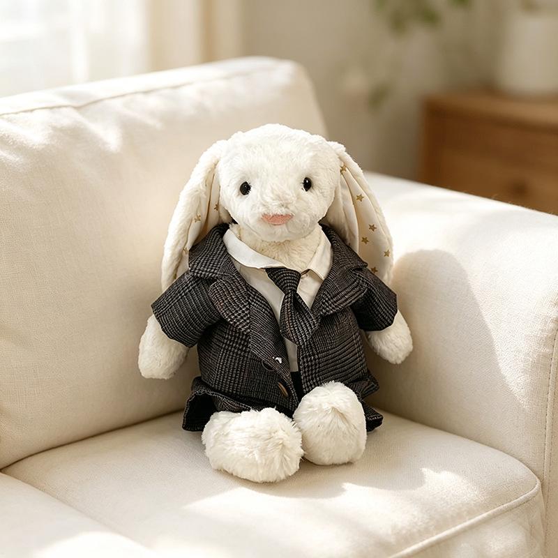 Bashful Bunny Wedding Outfits  Formal Plush Clothing for 10-14 Inch Toys