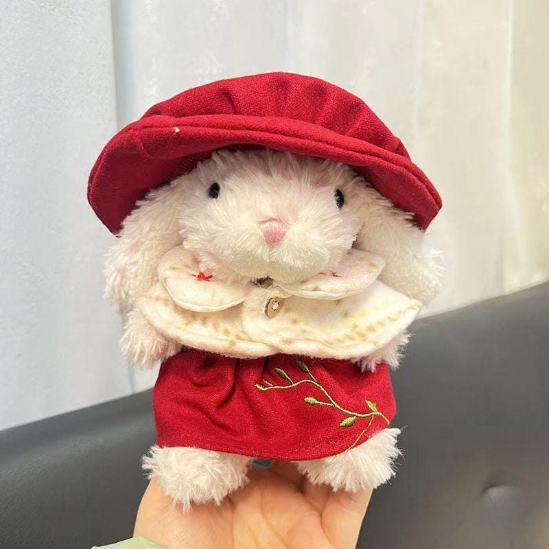 Handmade Yummy  Bunny Plush  Outfits
