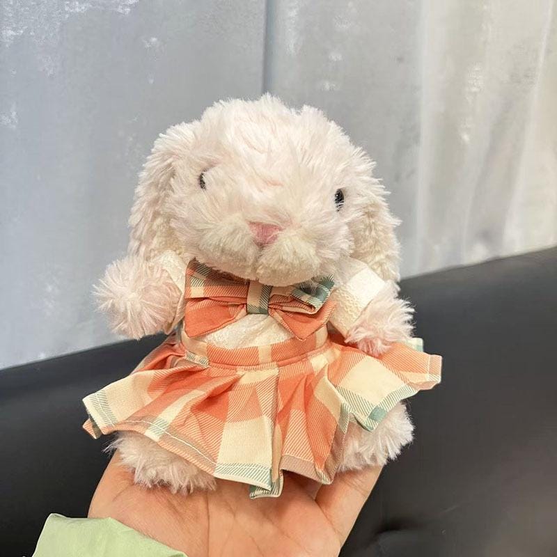 Handmade Yummy  Bunny Plush  Outfits
