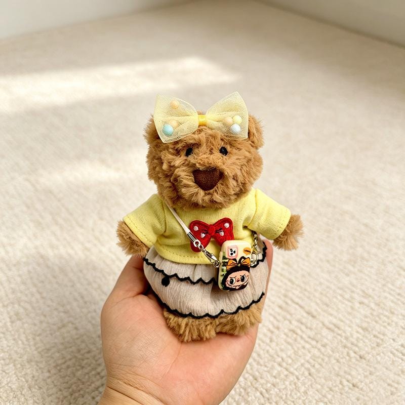 Bartholomew Bear Bag Charm clothes outfits