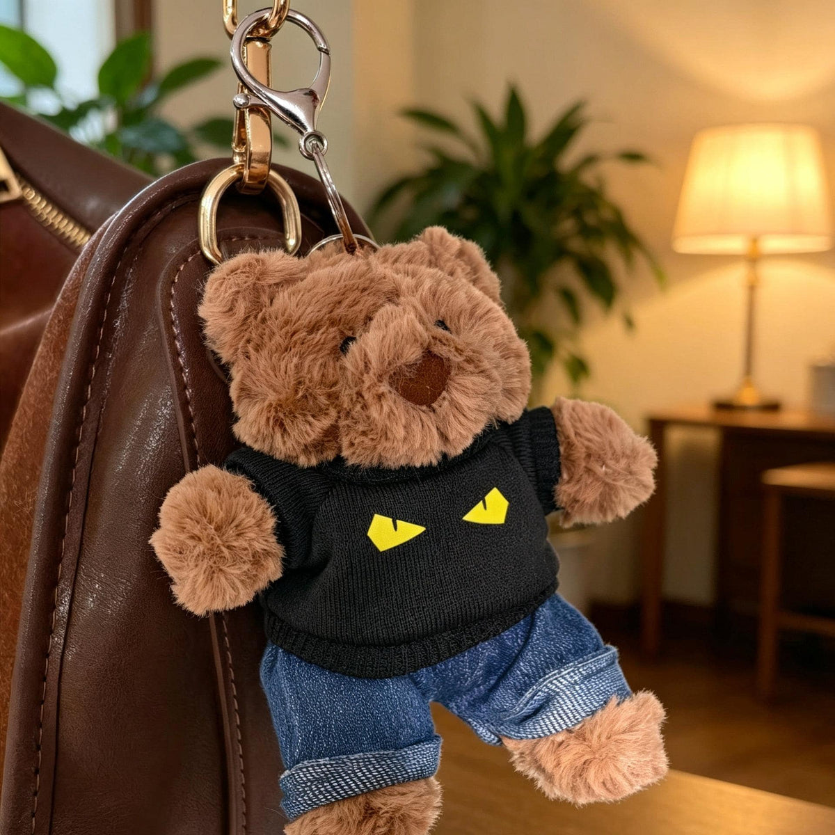 Bartholomew Bear Bag Charm clothes outfits