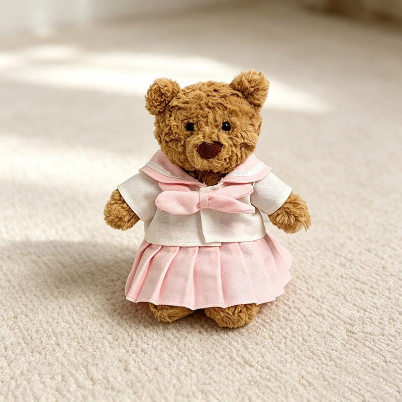 Handmade Tiny Bartholomew Bear Outfits