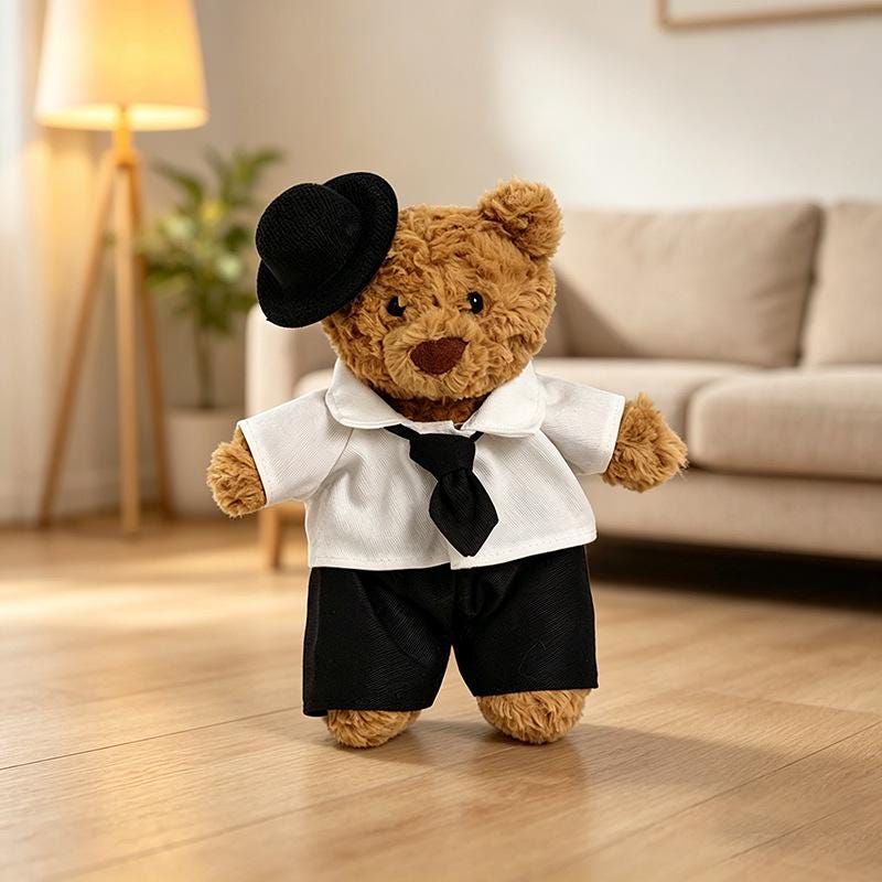Handmade Tiny Bartholomew Bear Outfits