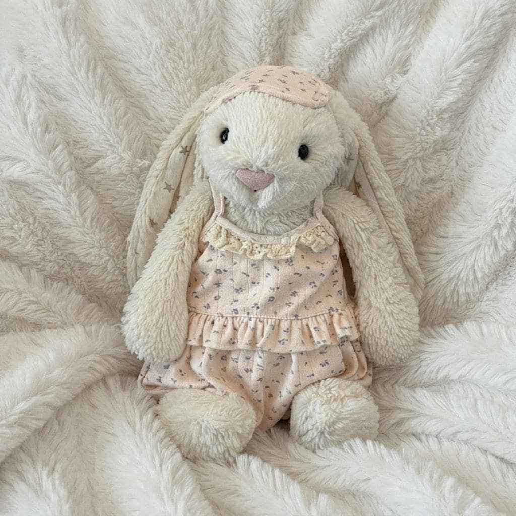 Handmade Matching Pajama Set for Bartholomew Bashful Bunny