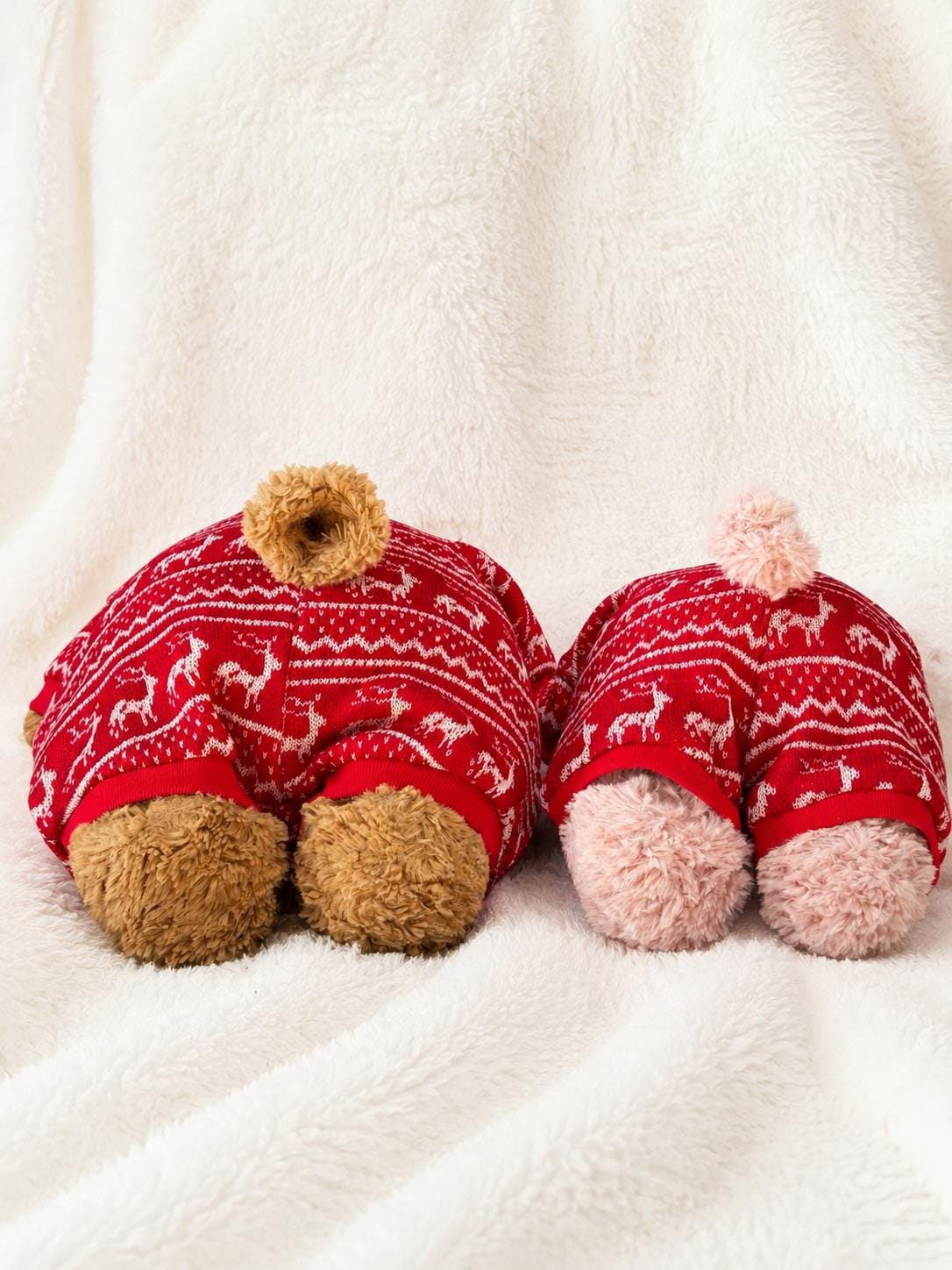 Handmade Bartholomew bearclothes outfits - Christmas red pajamas