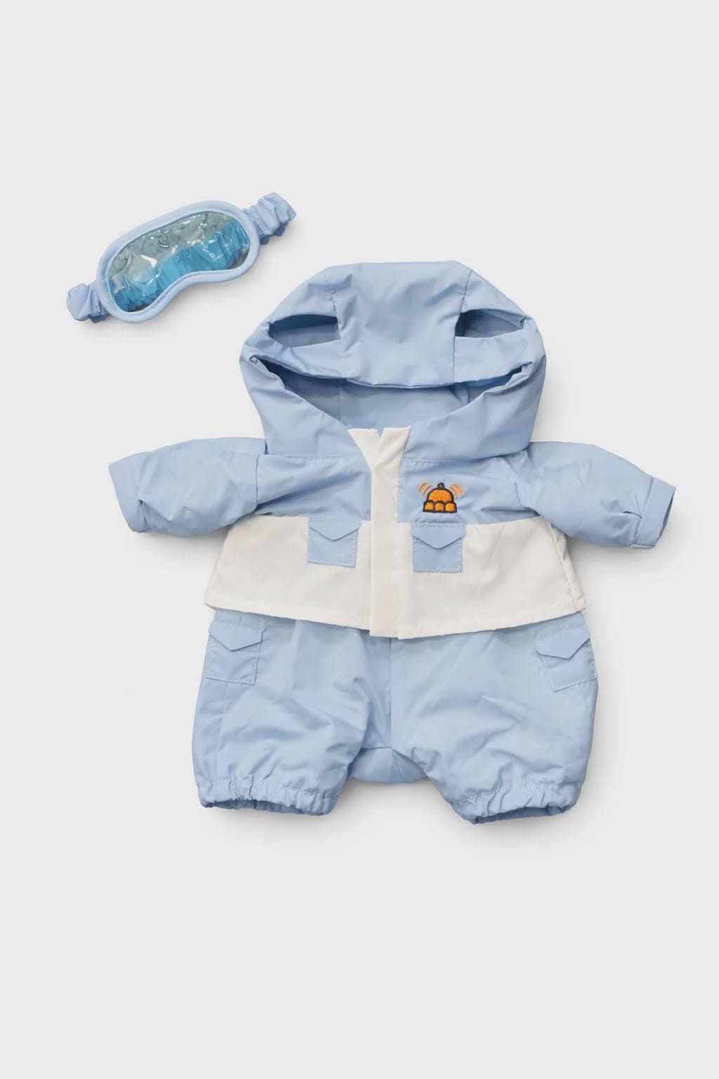Handmade Bartholomew Bear Ski Suit Outfit, Plush Doll Winter Snowsuit & Goggles Set