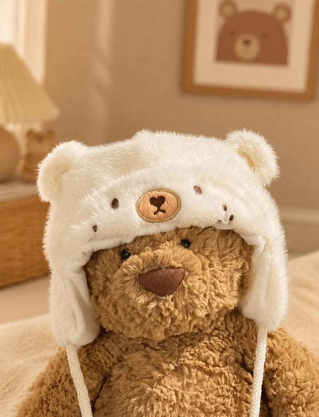Handmade Bartholomew Bear Beanie Hat
