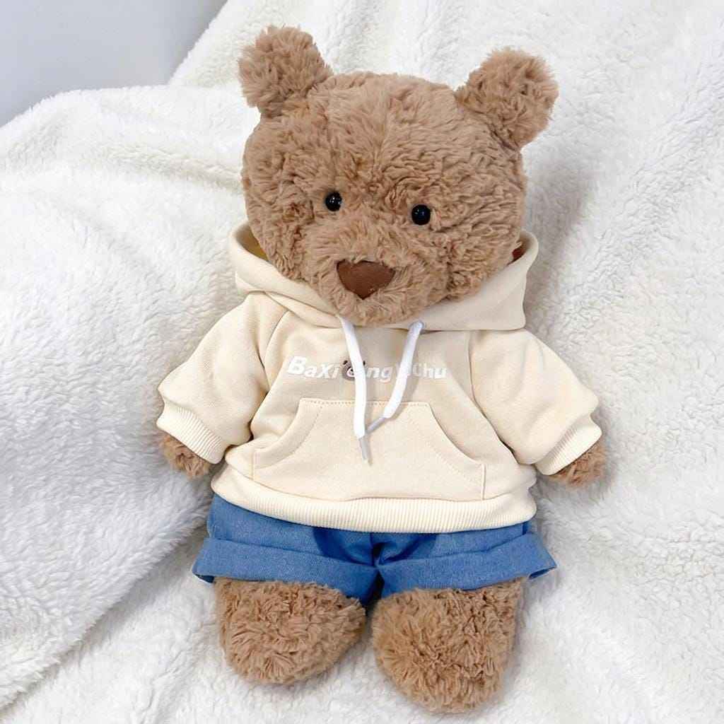 Handmade Bartholomew Bear  Hoodie & Shorts Set