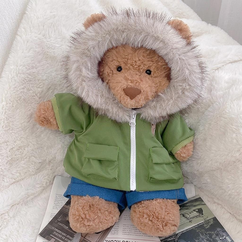 Handmade Bartholomew Bear  Hoodie Hooded Padded Jacket