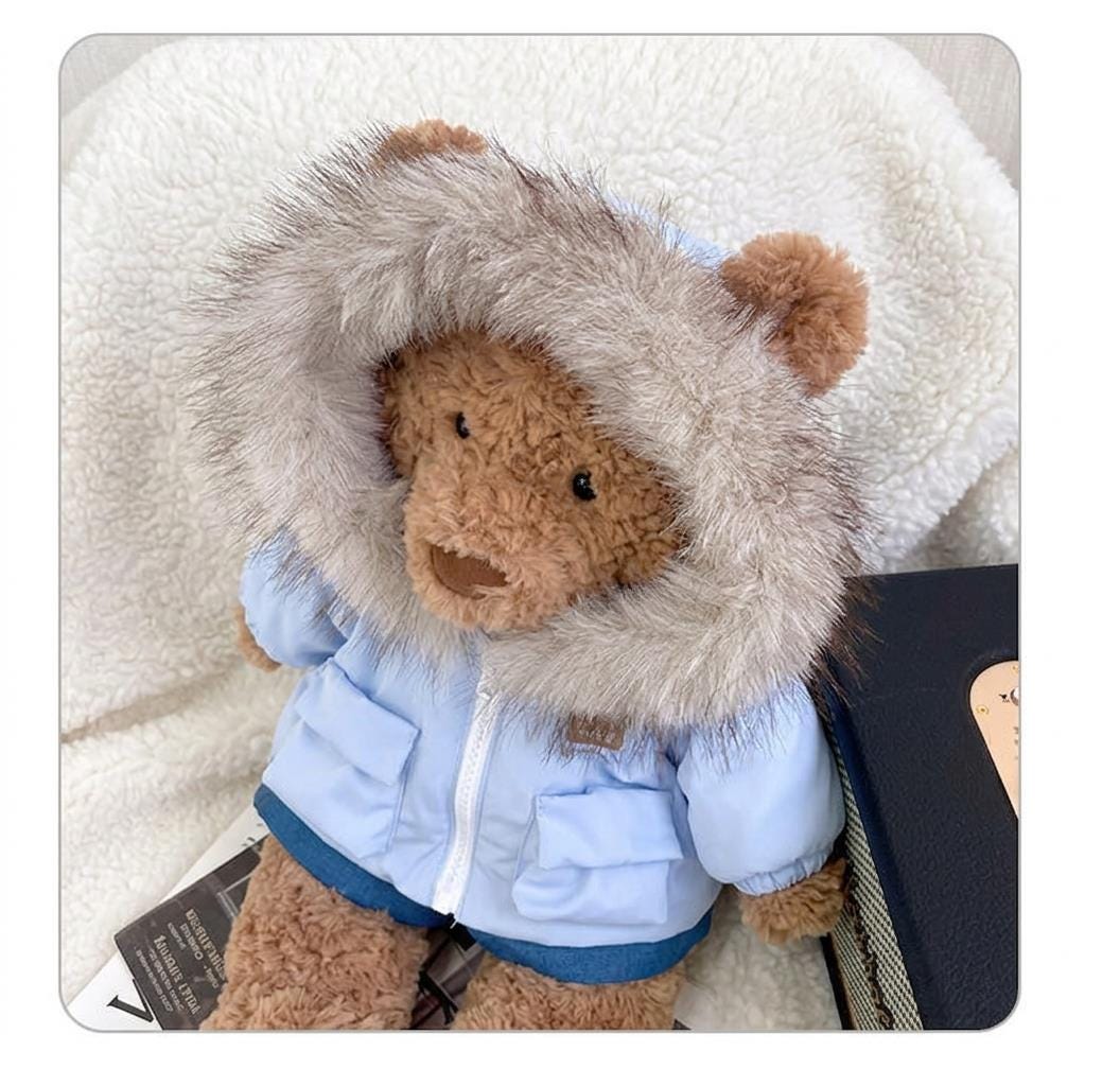 Handmade Bartholomew Bear  Hoodie Hooded Padded Jacket