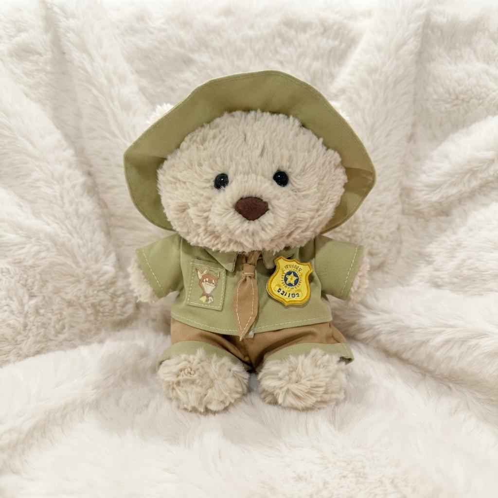 Handmade Bartholomew  junior Bear  Bunny & Fox Couple Outfit Set