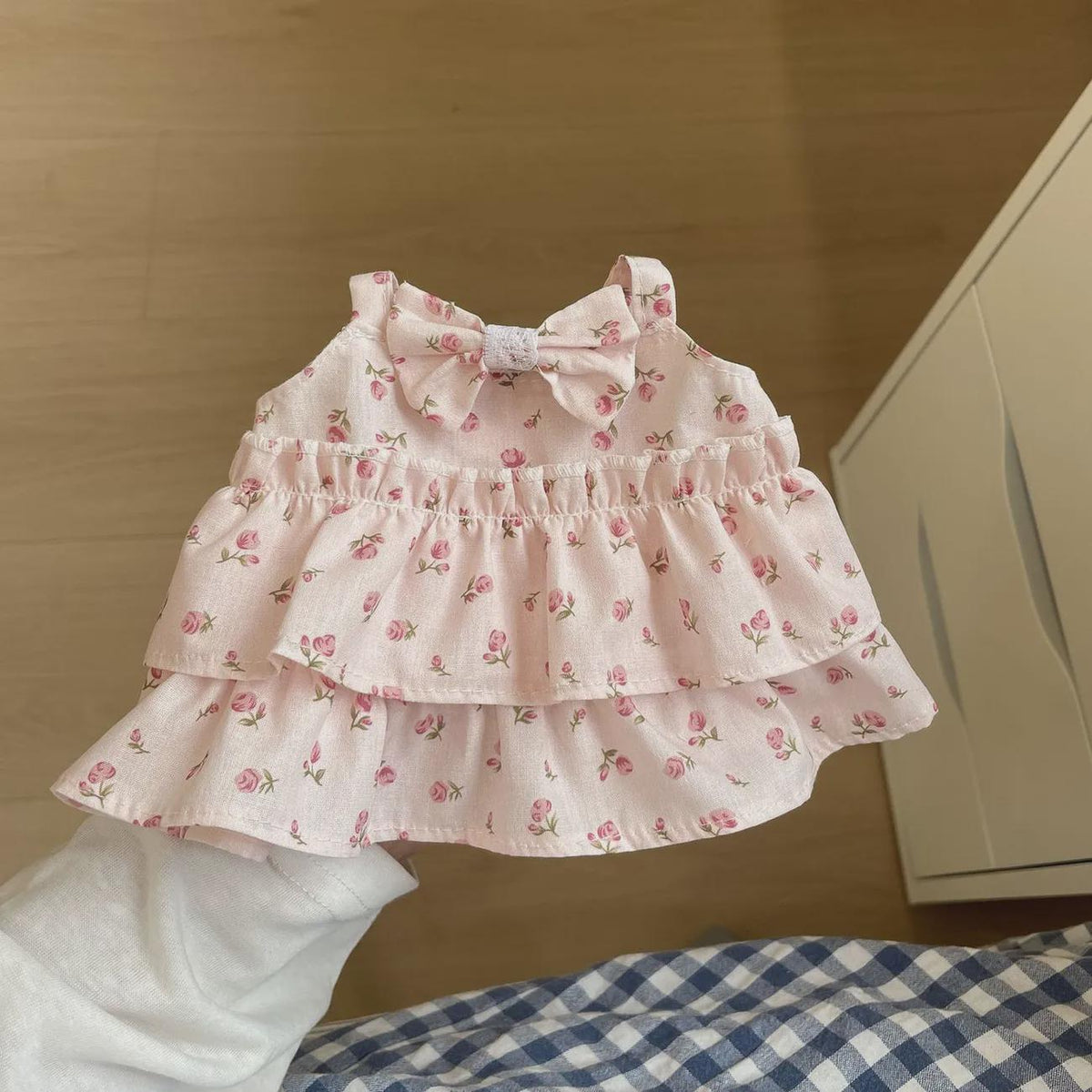 Handmade Bartholomew bear  Barnabus Pig  outfits -  dress