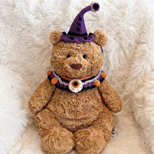 Crochet Halloween Costume for Jellycat Bartholomew Bear & Barnabus Pig – photo 2
