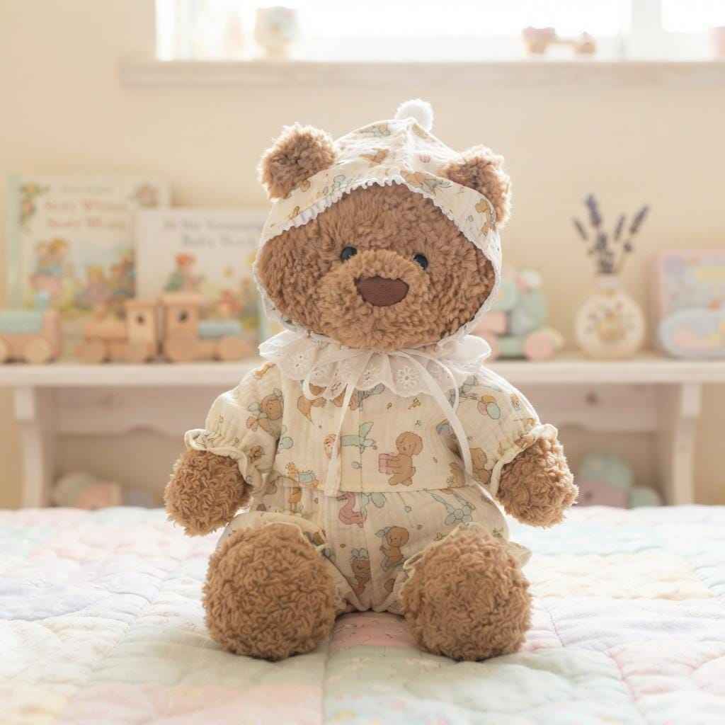 Cozy Loungewear Set for Plush Stuffed Animals  Fits 6-22 Inch Bears, Bunnies