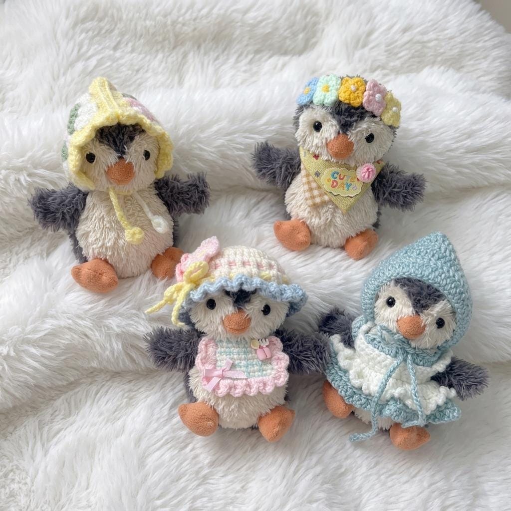 Amusable peanut/Small peanut penguin outfit