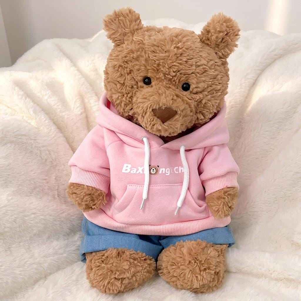 Handmade Bartholomew Bear  Hoodie & Shorts Set