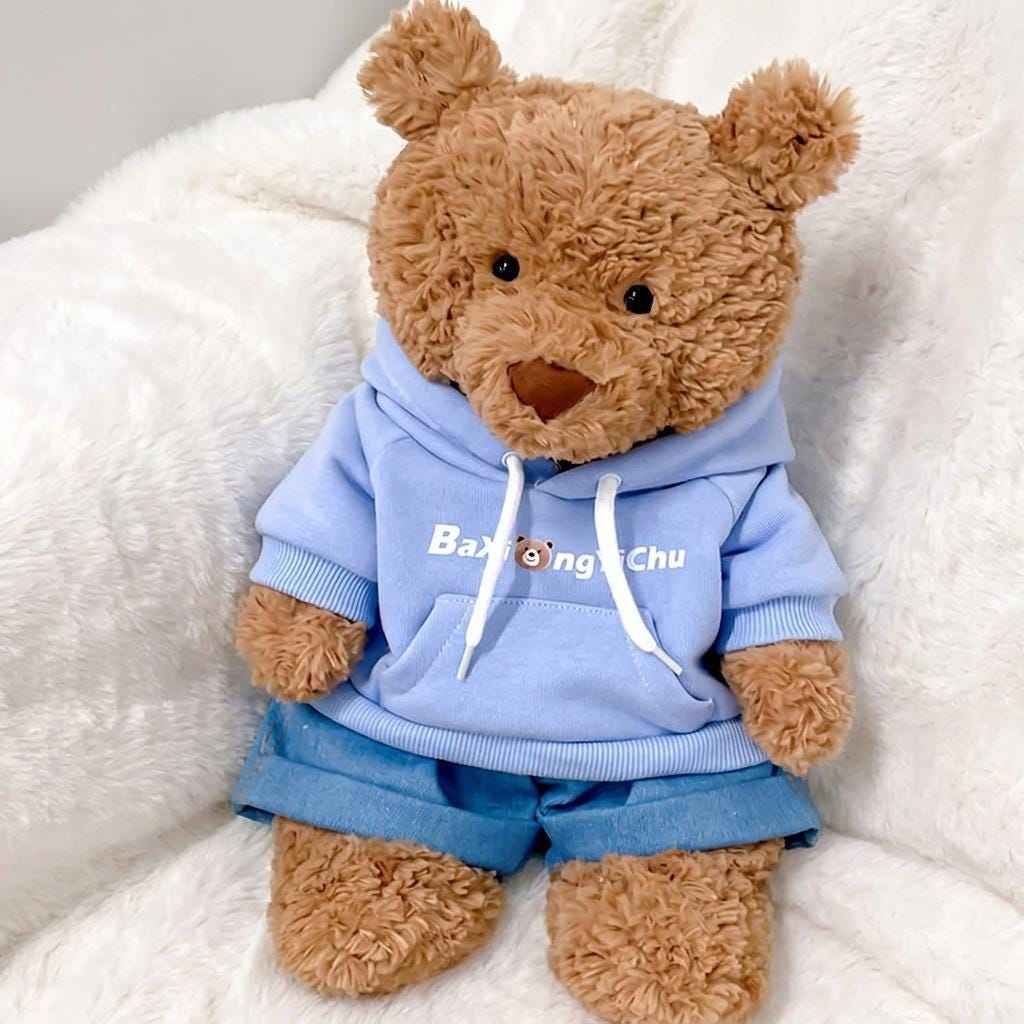 Handmade Bartholomew Bear  Hoodie & Shorts Set