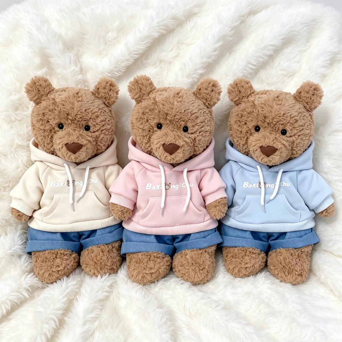 Handmade Bartholomew Bear  Hoodie & Shorts Set