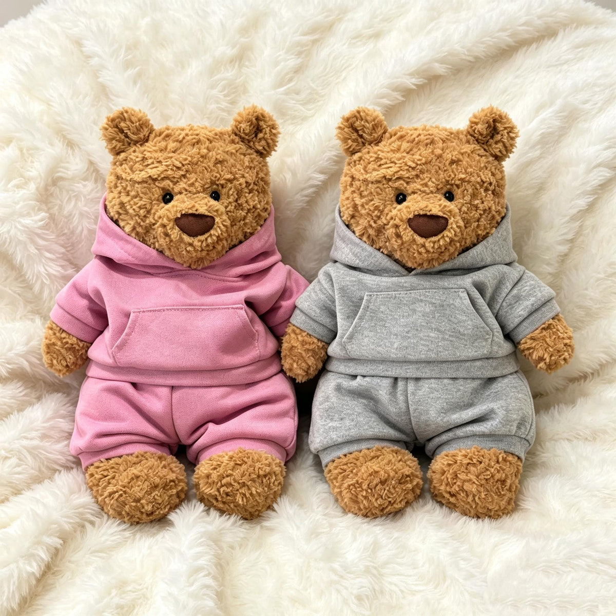 Handmade Bartholomew Bear  Hoodie & Shorts Set