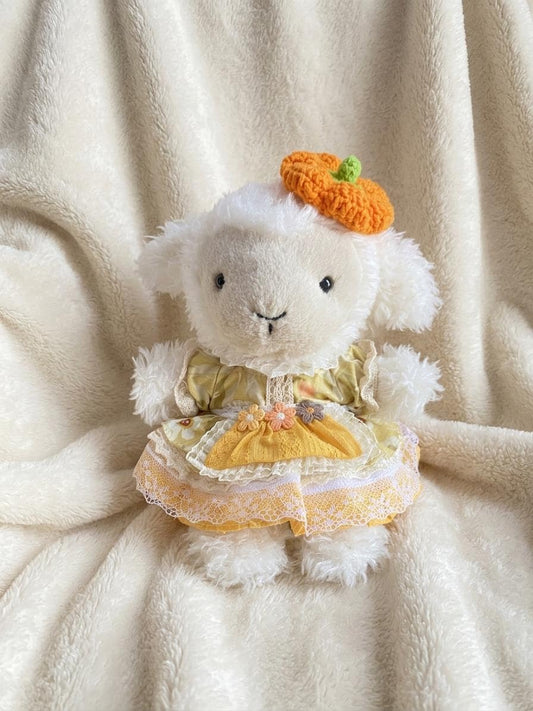 Halloween Pumpkin Outfit Set for Jellycat Little Lamb, Dresses, Pajamas & Costumes