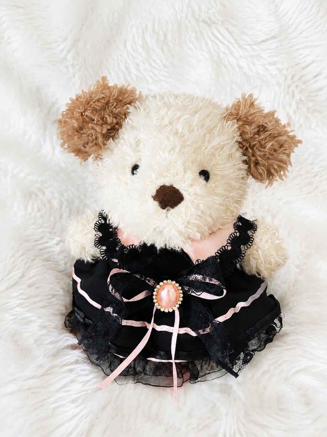 Handmade Halloween Pumpkin Outfit Set for Little Pup  Dresses, Pajamas, Costumes