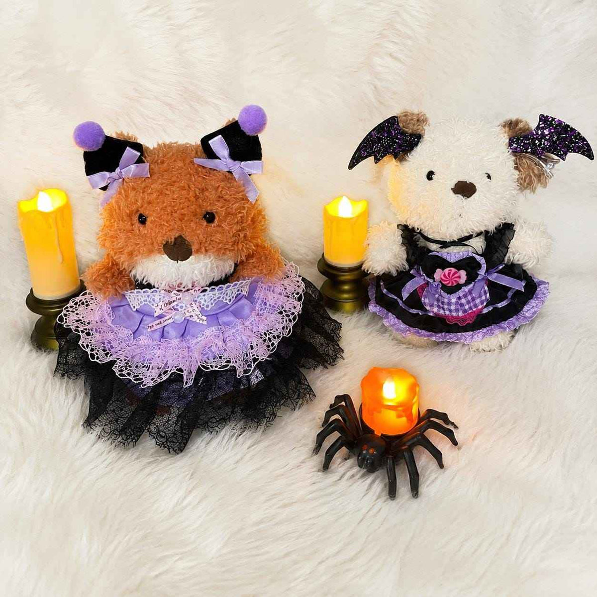Handmade Halloween Pumpkin Outfit Set for Little Pup  Dresses, Pajamas, Costumes