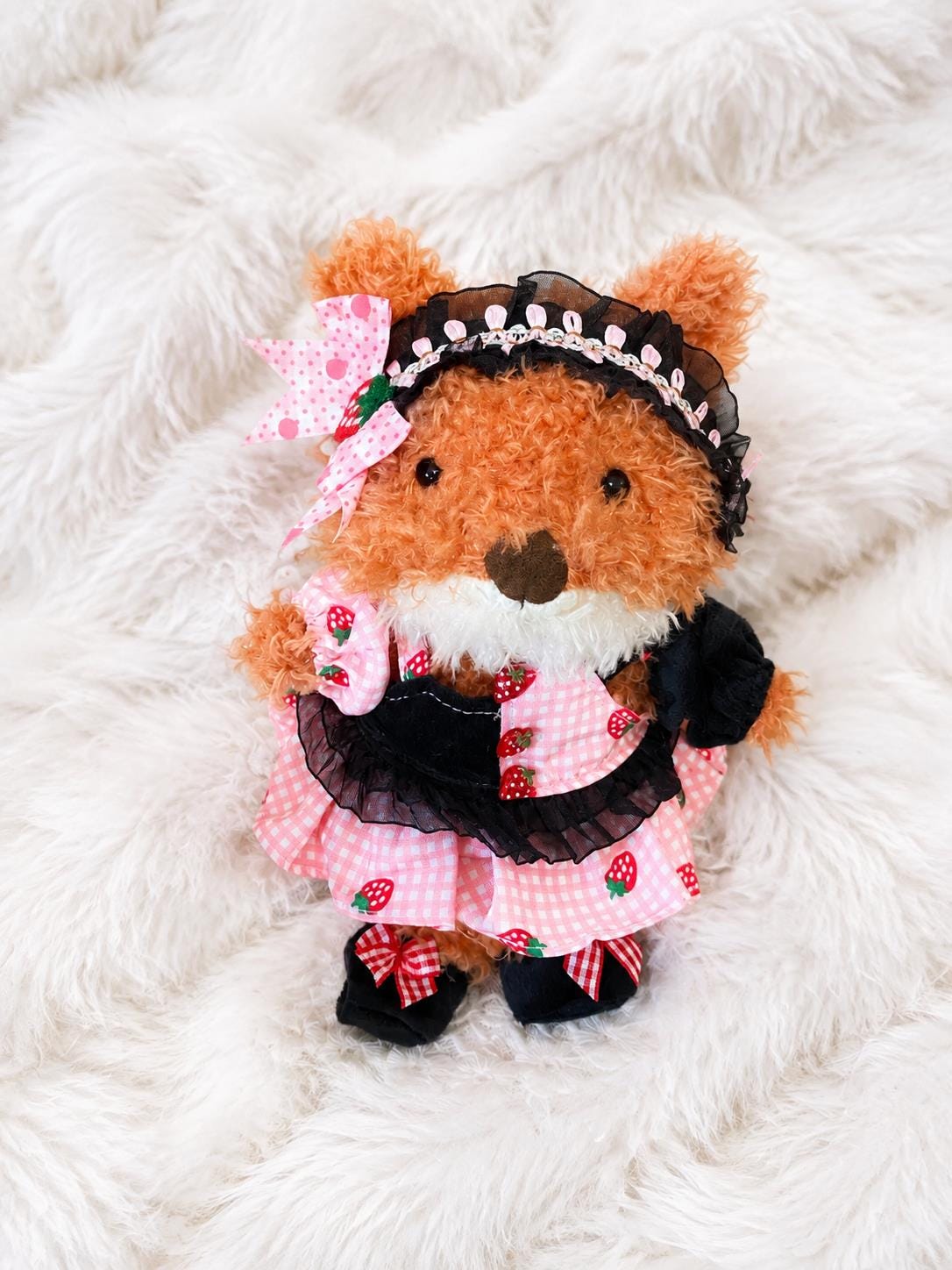 Handmade Halloween Pumpkin Outfit Set for Little Pup  Dresses, Pajamas, Costumes