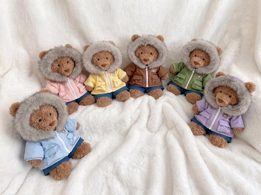 Handmade Bartholomew Bear  Hoodie Hooded Padded Jacket
