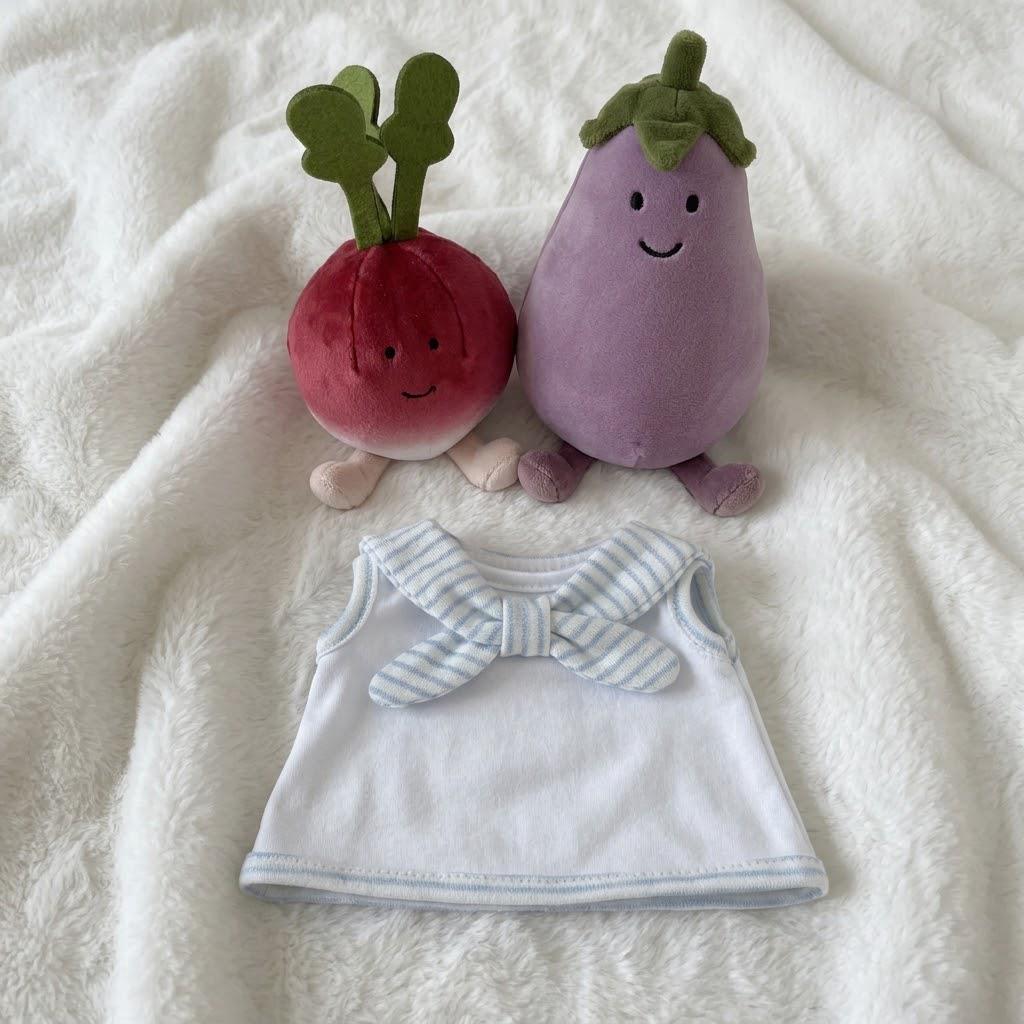 Handmade Sailor Outfit for Bartholomew Bear & Bashful Bunny Plushies